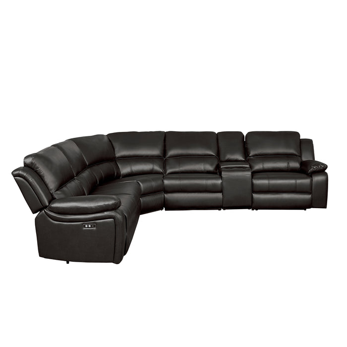 Falun - (6)6-Piece Modular Power Reclining Sectional