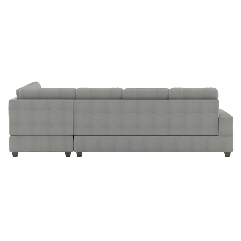 Maston - (2)2-Piece Reversible Sectional with Drop-Down Cup Holders