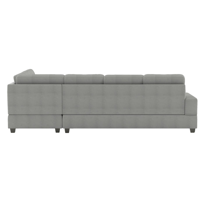 Maston - (2)2-Piece Reversible Sectional with Drop-Down Cup Holders