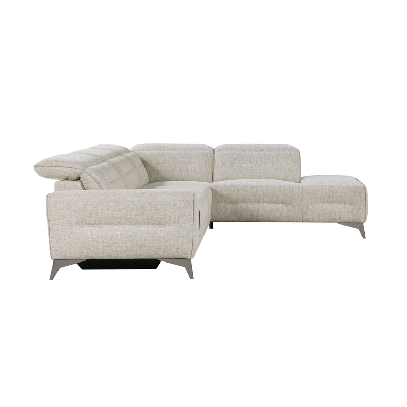 Adahlia - (2)2-Piece Power Reclining Sectional with Right Chaise