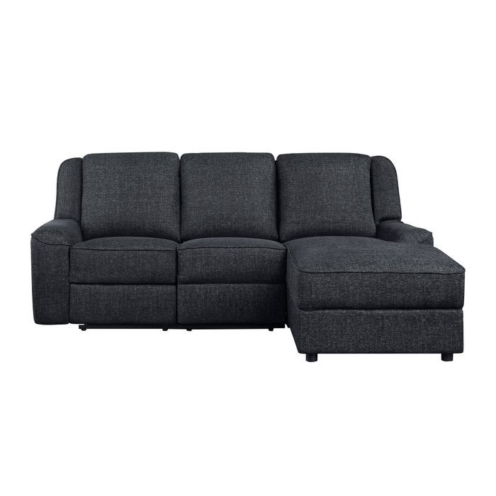 Monterey - (2)2-Piece Reclining Sectional with Right Chaise