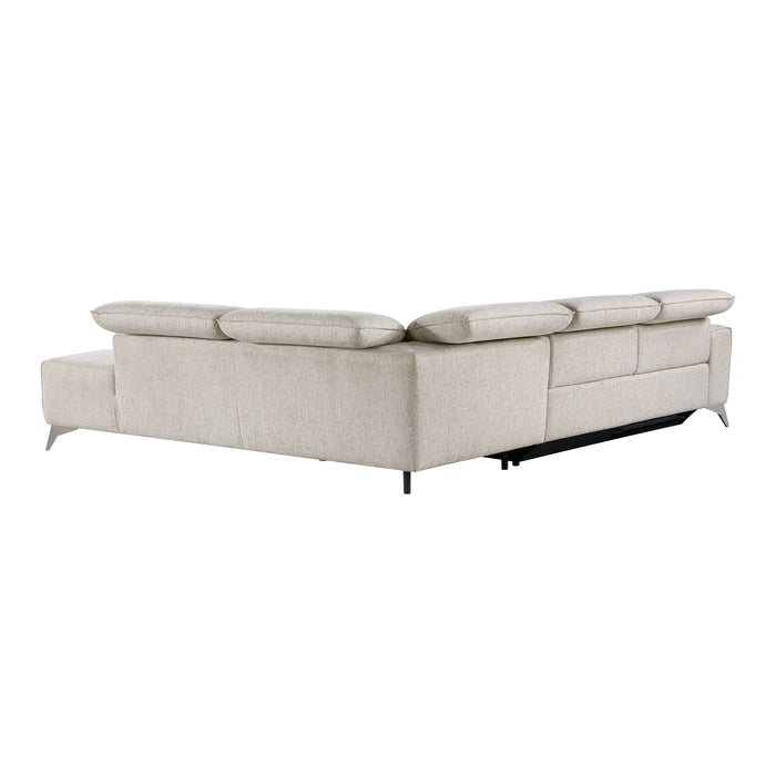 Adahlia - (2)2-Piece Power Reclining Sectional with Right Chaise