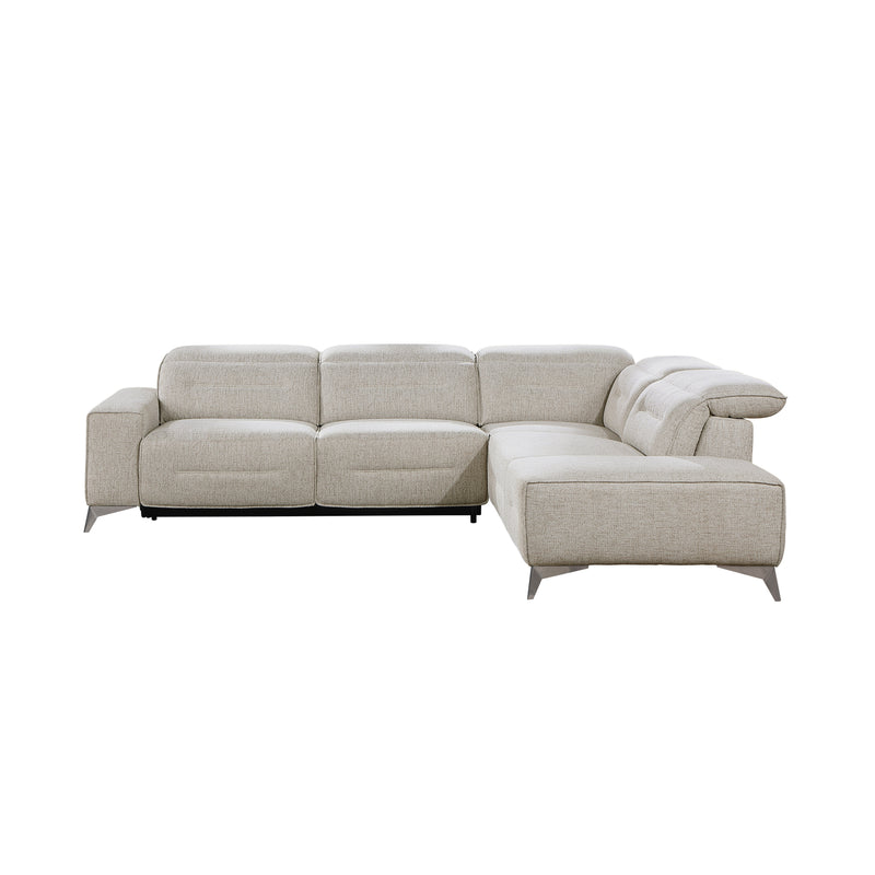 Adahlia - (2)2-Piece Power Reclining Sectional with Right Chaise