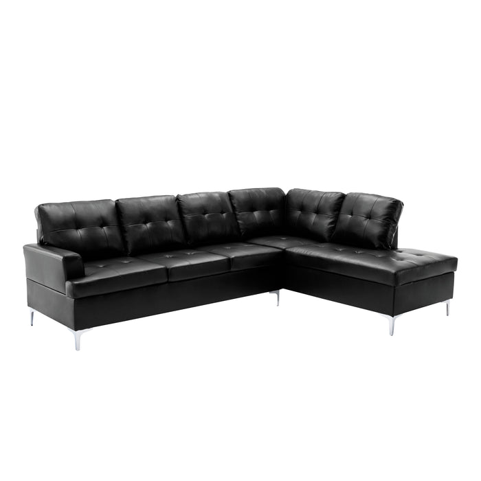 Barrington - (3)3-Piece Sectional with Right Chaise and Ottoman