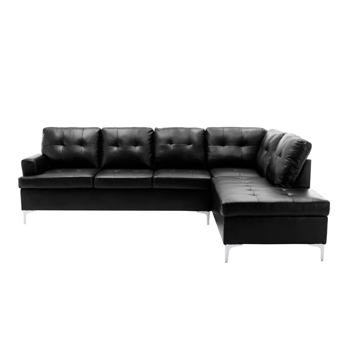 Barrington - (3)3-Piece Sectional with Right Chaise and Ottoman