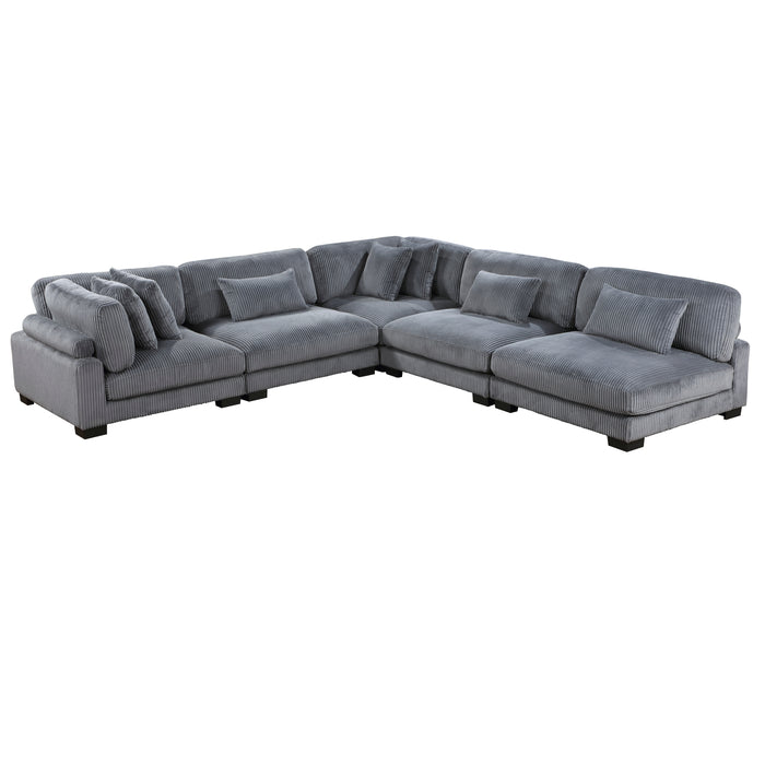 Traverse - (5)5-Piece Modular Sectional
