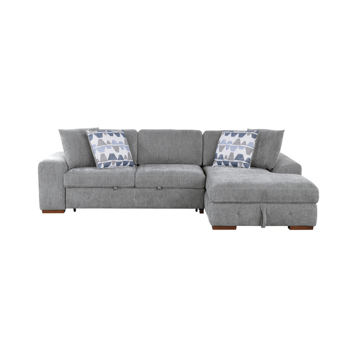 Raife - (2)2-Piece Sectional with Right Chaise
