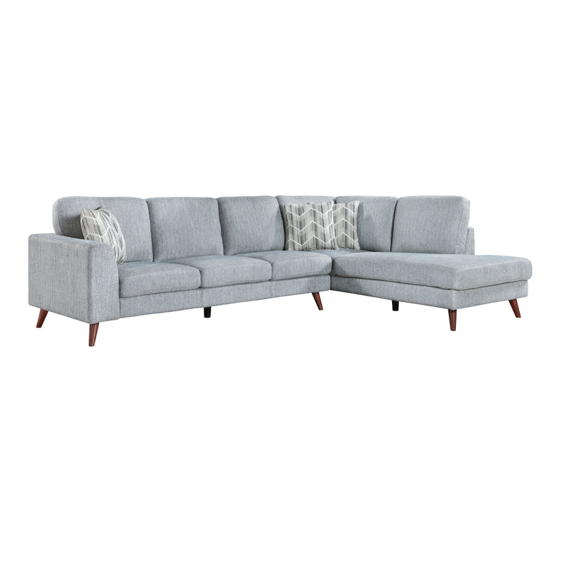 Broadway - (2)2-Piece Sectional with Right Chaise