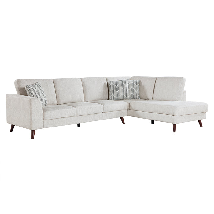 Broadway - (2)2-Piece Sectional with Right Chaise