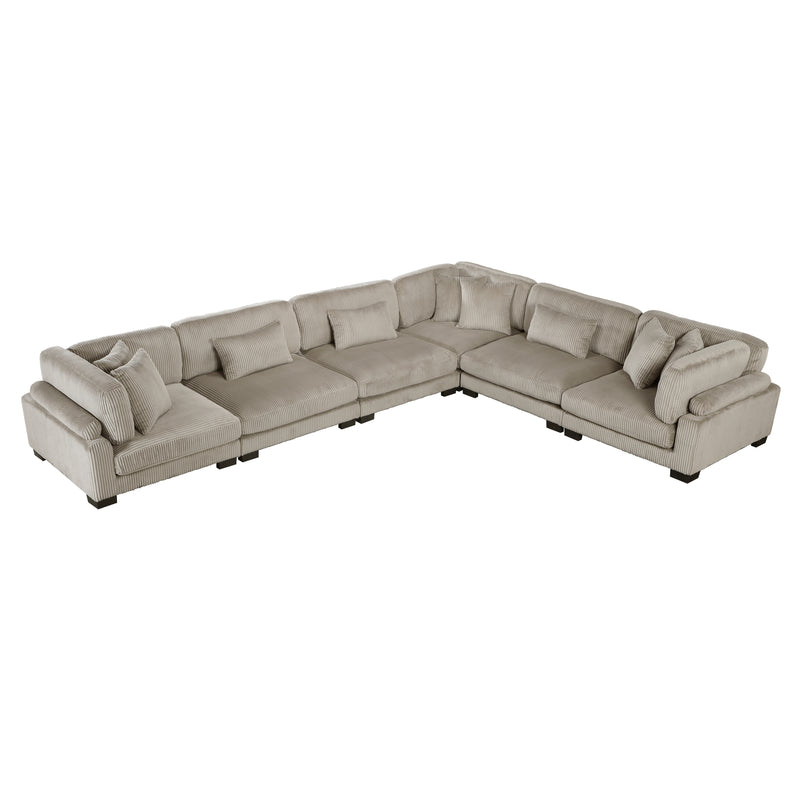 Traverse - (6)6-Piece Modular Sectional