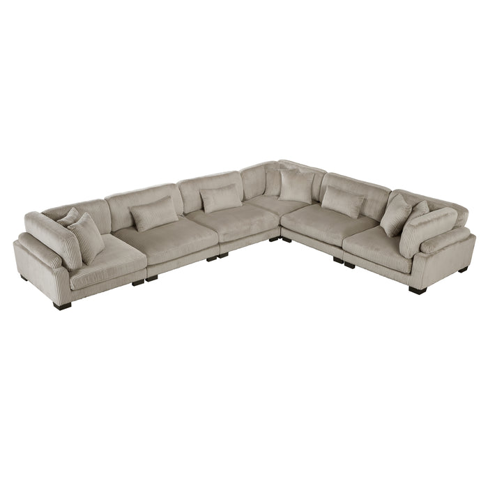 Traverse - (6)6-Piece Modular Sectional