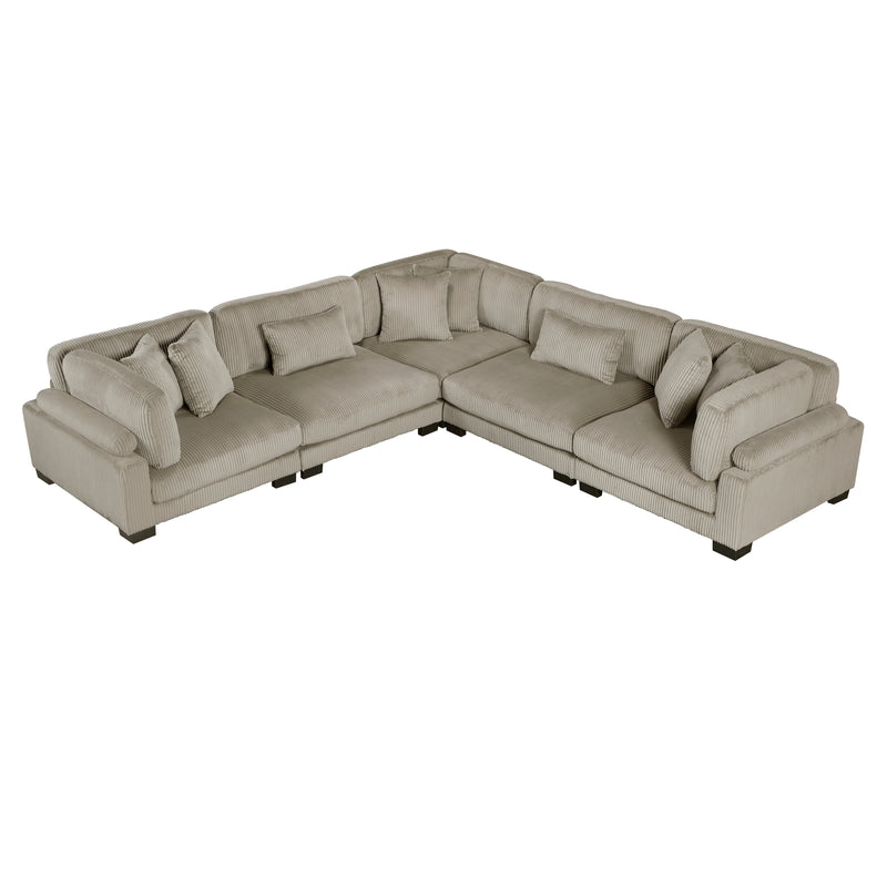 Traverse - (5)5-Piece Modular Sectional