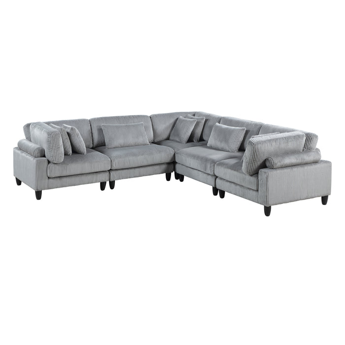 Robstown - (5)5-Piece Modular Sectional