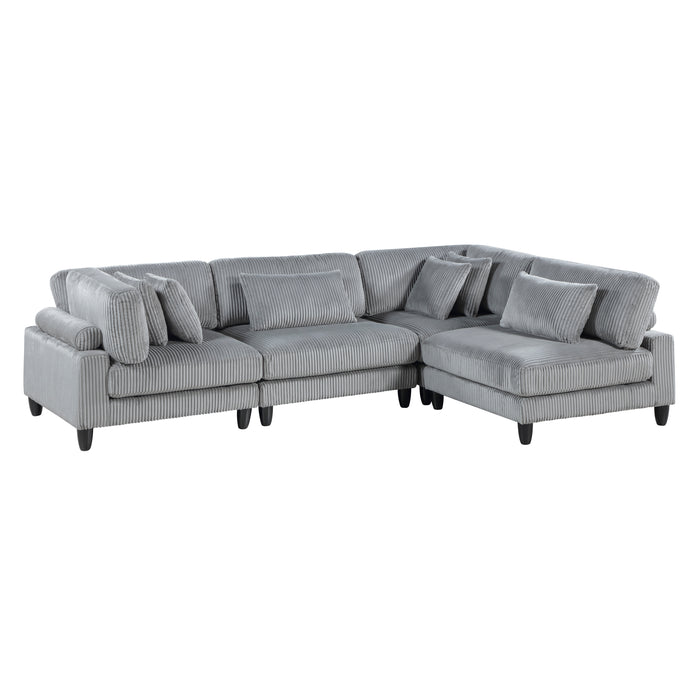 Robstown - (4)4-Piece Modular Sectional