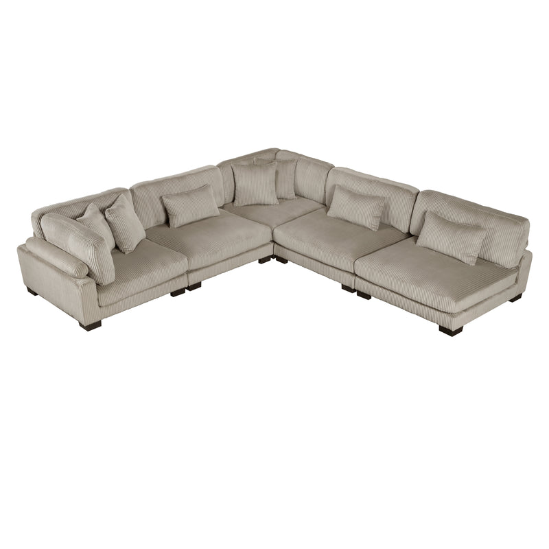 Traverse - (5)5-Piece Modular Sectional