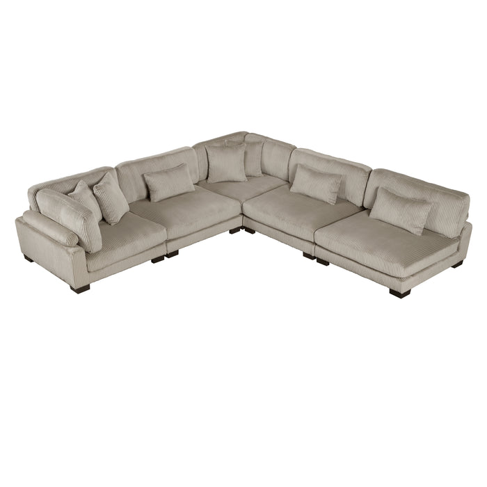 Traverse - (5)5-Piece Modular Sectional