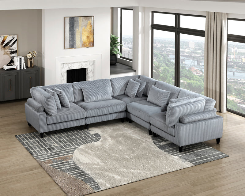 Robstown - (5)5-Piece Modular Sectional