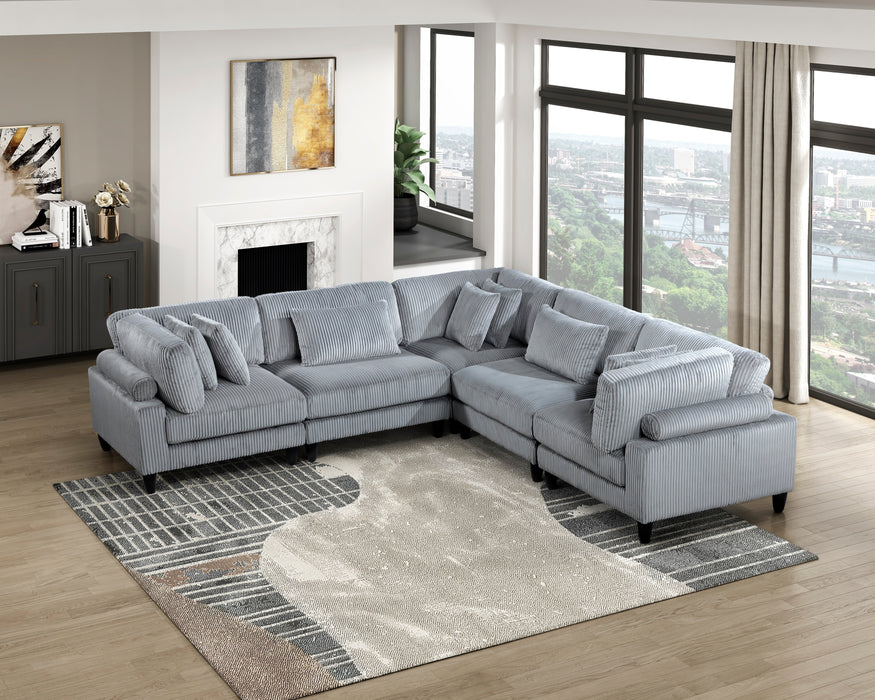 Robstown - (5)5-Piece Modular Sectional