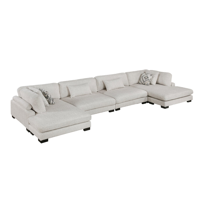 Tinley - (4)4-Piece Modular Sectional with Chaise