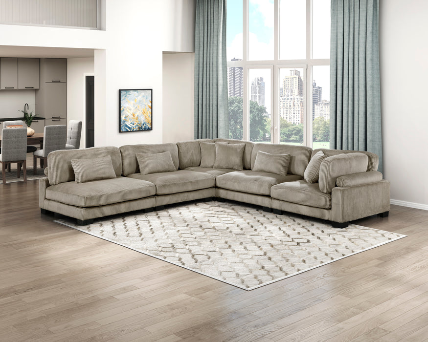Traverse - (5)5-Piece Modular Sectional