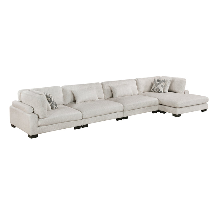 Tinley - (4)4-Piece Modular Sectional with Chaise