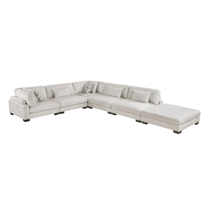 Tinley - (6)6-Piece Modular Sectional with Ottoman