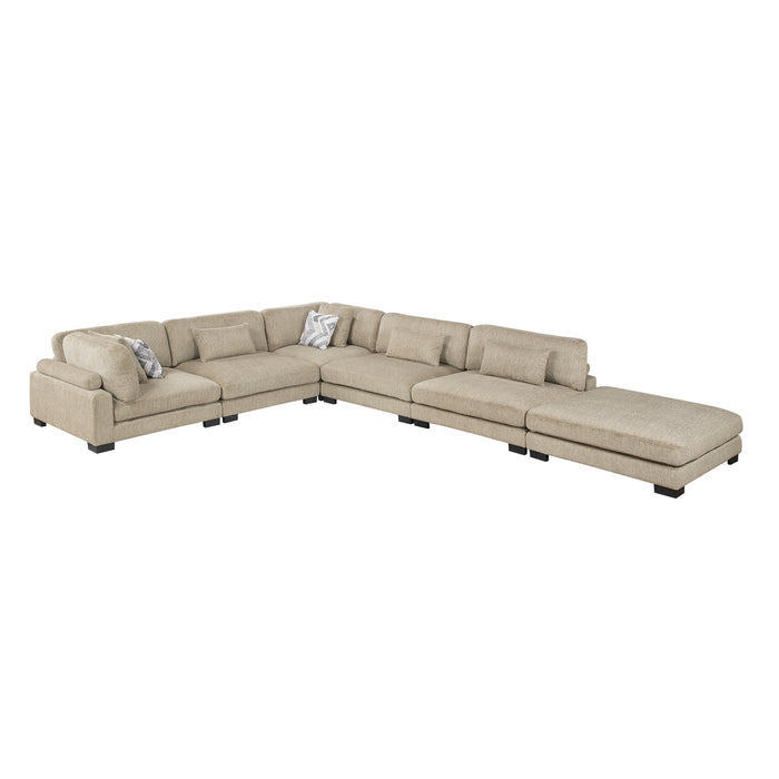 Tinley - (6)6-Piece Modular Sectional with Ottoman