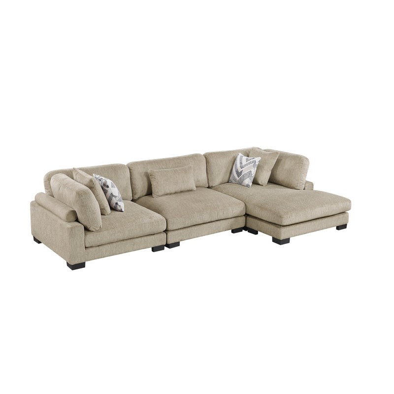 Tinley - (3)3-Piece Modular Sectional with Chaise
