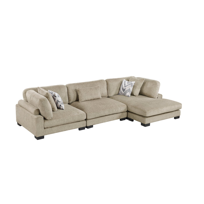 Tinley - (3)3-Piece Modular Sectional with Chaise