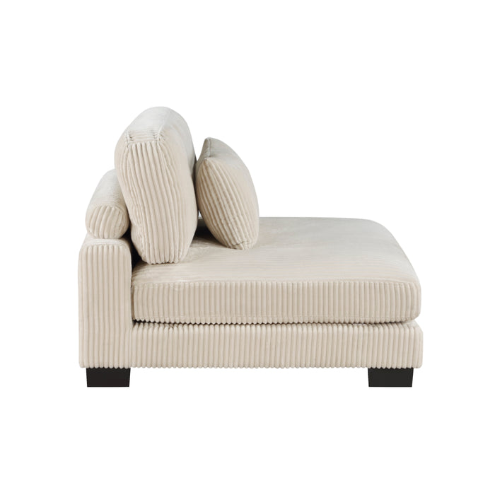 Traverse - (5)5-Piece Modular Sectional with Reversible Chaise and Ottoman