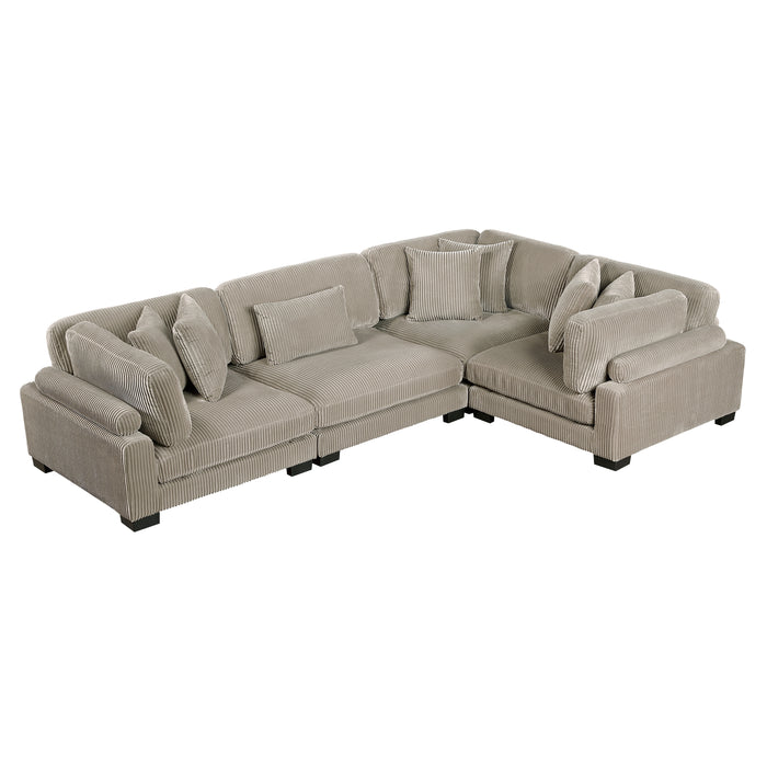 Traverse - (4)4-Piece Modular Sectional