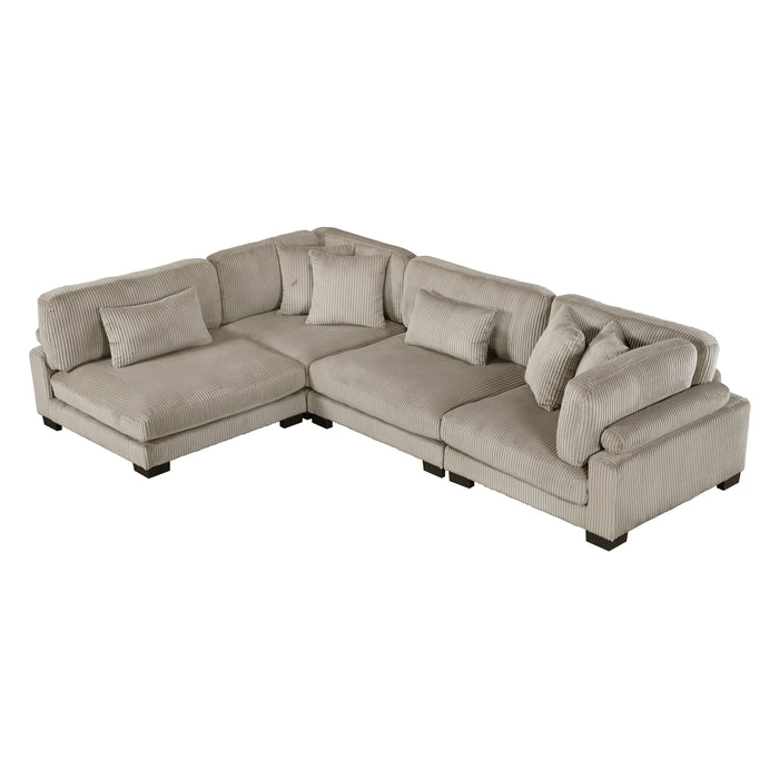 Traverse - (4)4-Piece Modular Sectional