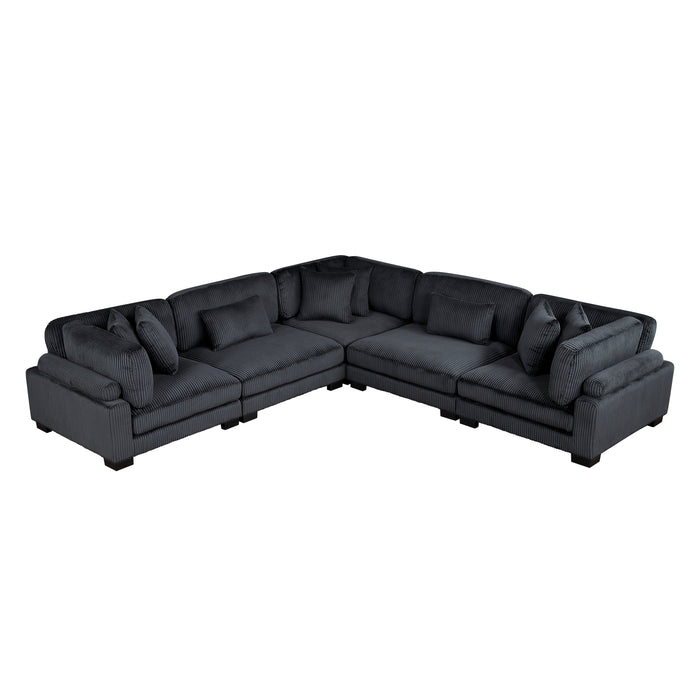 Traverse - (5)5-Piece Modular Sectional