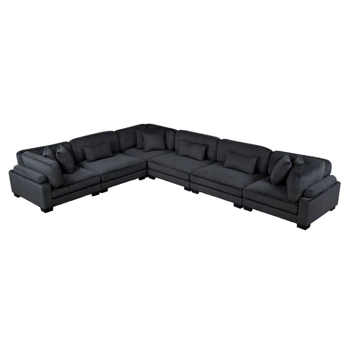 Traverse - (6)6-Piece Modular Sectional