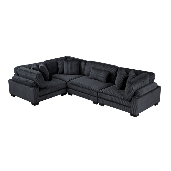 Traverse - (4)4-Piece Modular Sectional