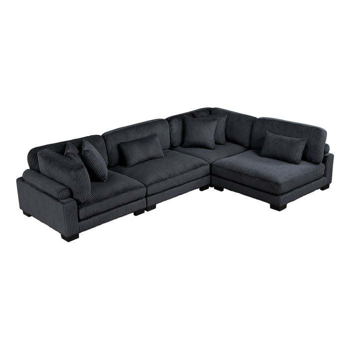 Traverse - (4)4-Piece Modular Sectional