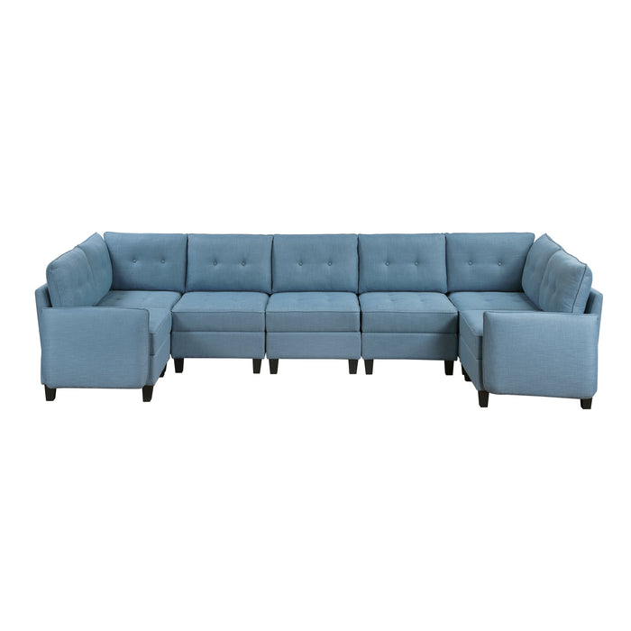 Garren - (7)7-Piece Sectional with Storage