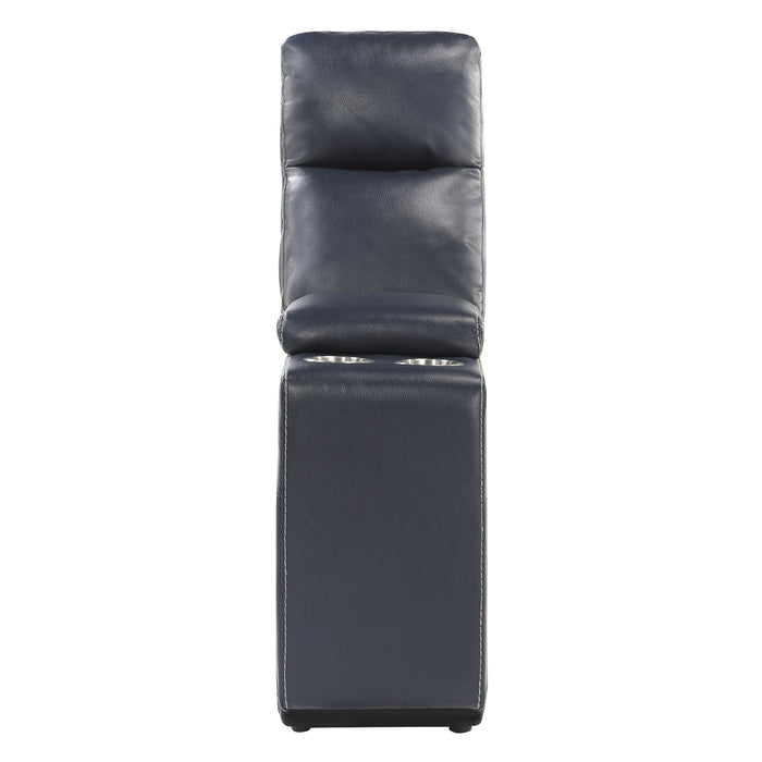 Avenue - (5)5-Piece Modular Reclining Sectional with Left Chaise