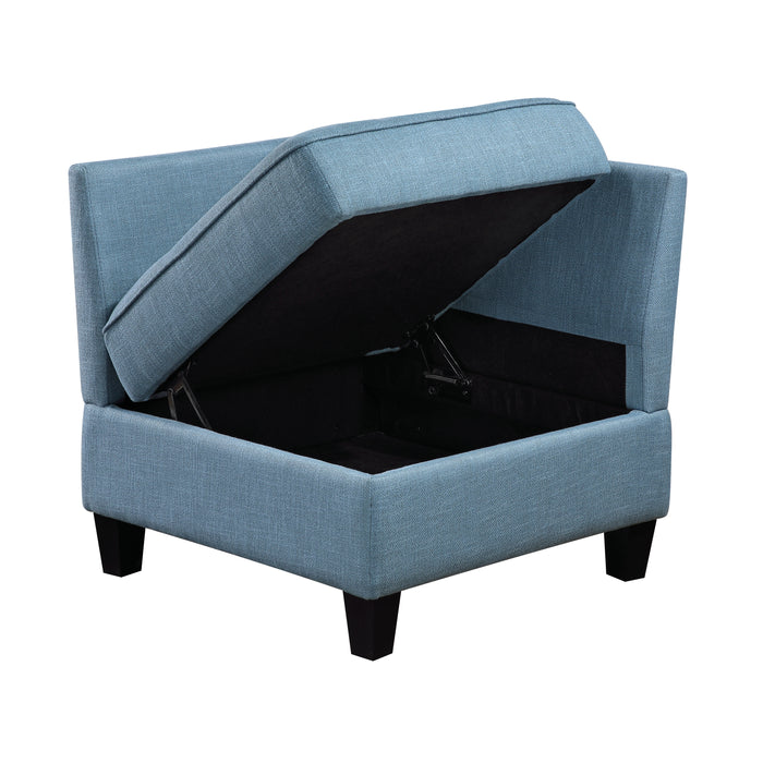 Garren - (5)5-Piece Sectional with Storage
