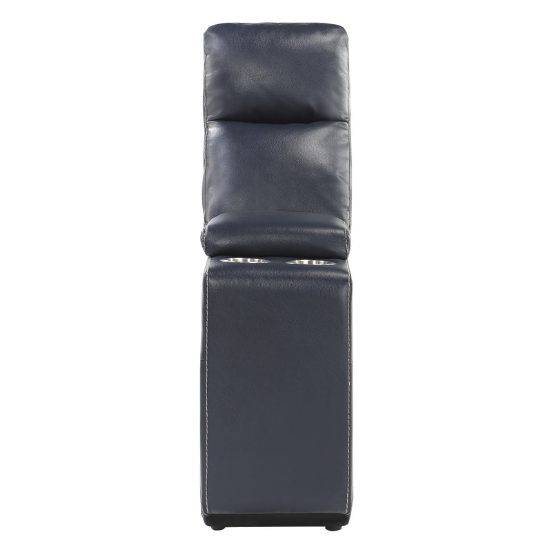 Avenue - (5)5-Piece Modular Reclining Sectional with Left Chaise