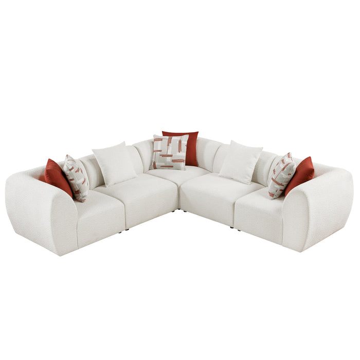 Franz - (5)5-Piece Modular Sectional