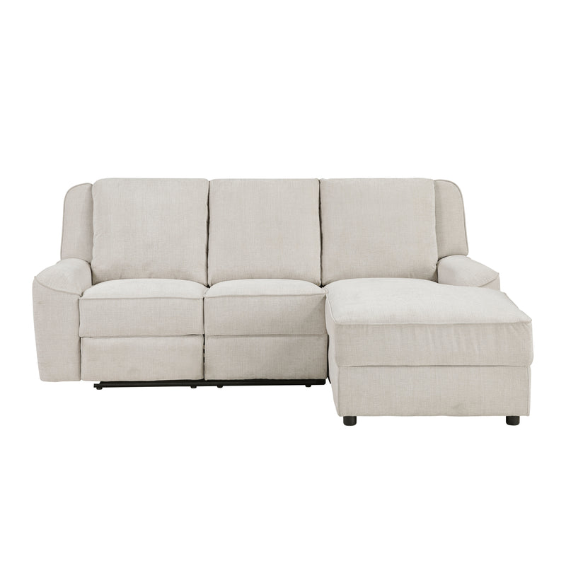 Monterey - (2)2-Piece Reclining Sectional with Right Chaise