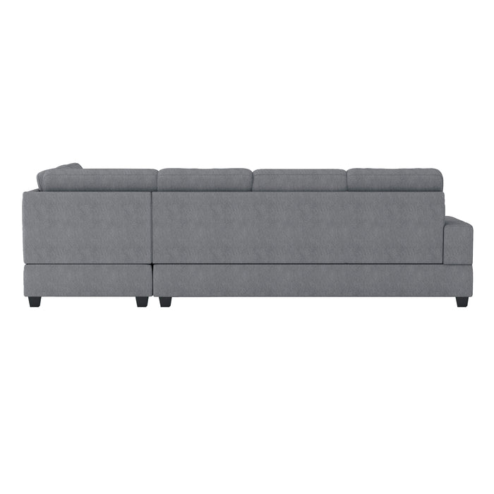 Maston - (2)2-Piece Reversible Sectional with Drop-Down Cup Holders