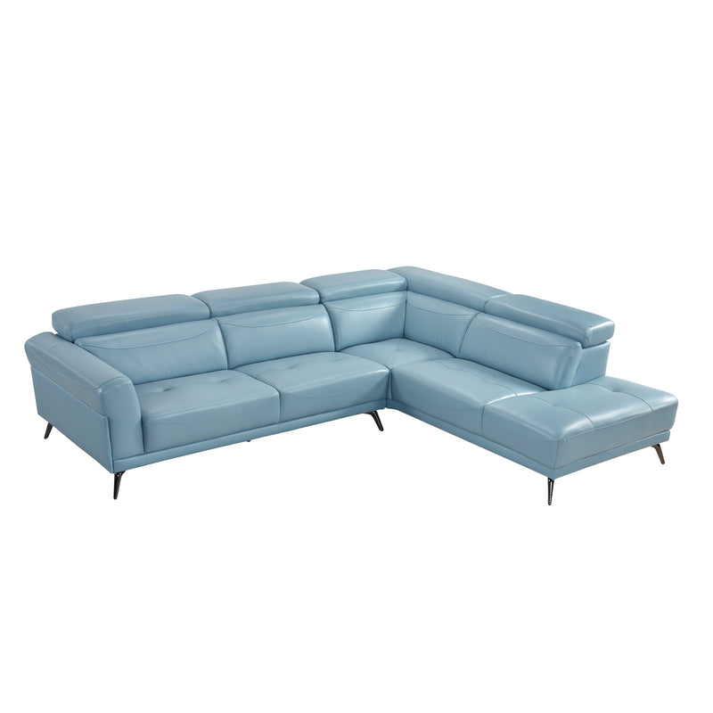Giselle - (2)2-Piece Sectional with Right Side Chaise