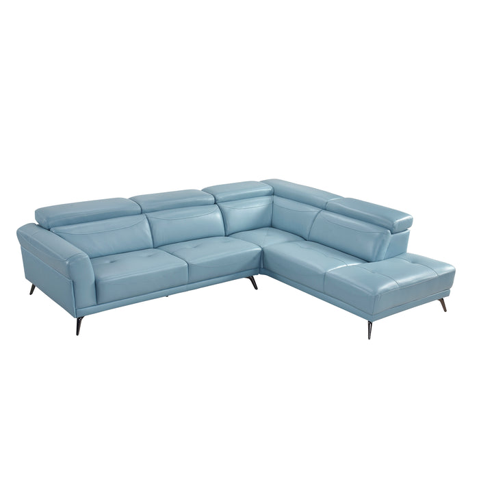 Giselle - (2)2-Piece Sectional with Right Side Chaise