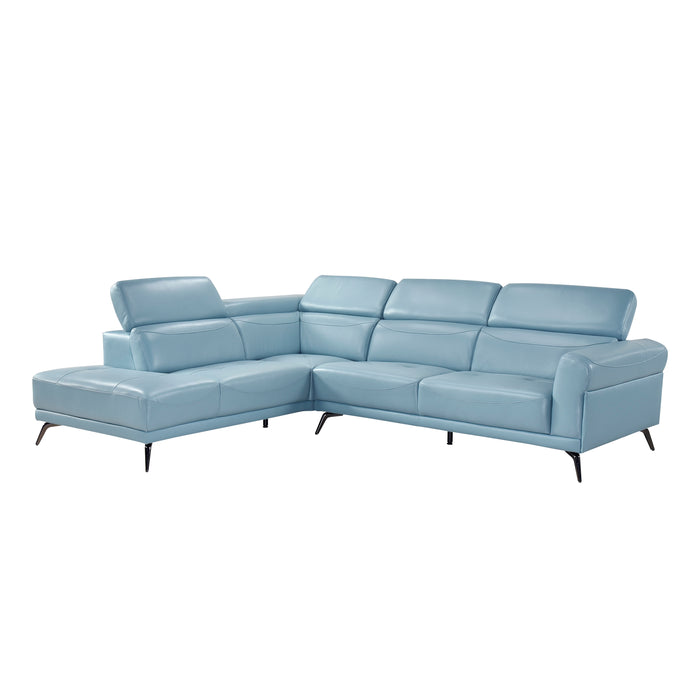 Giselle - (2)2-Piece Sectional with Left Side Chaise
