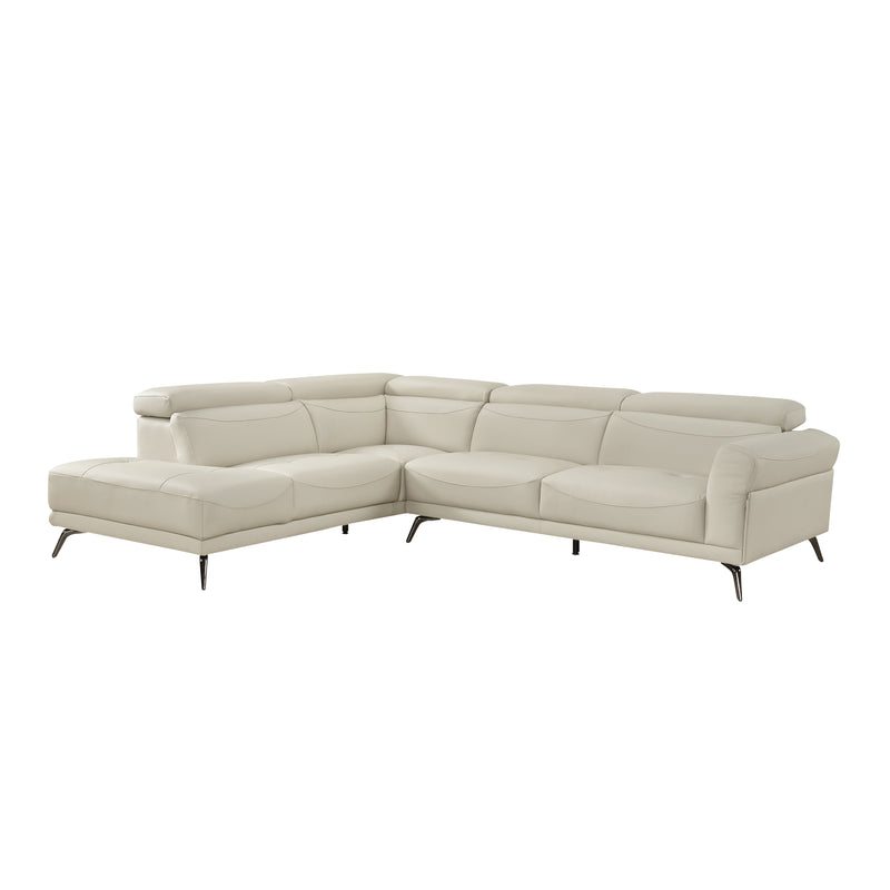 Giselle - (2)2-Piece Sectional with Left Side Chaise