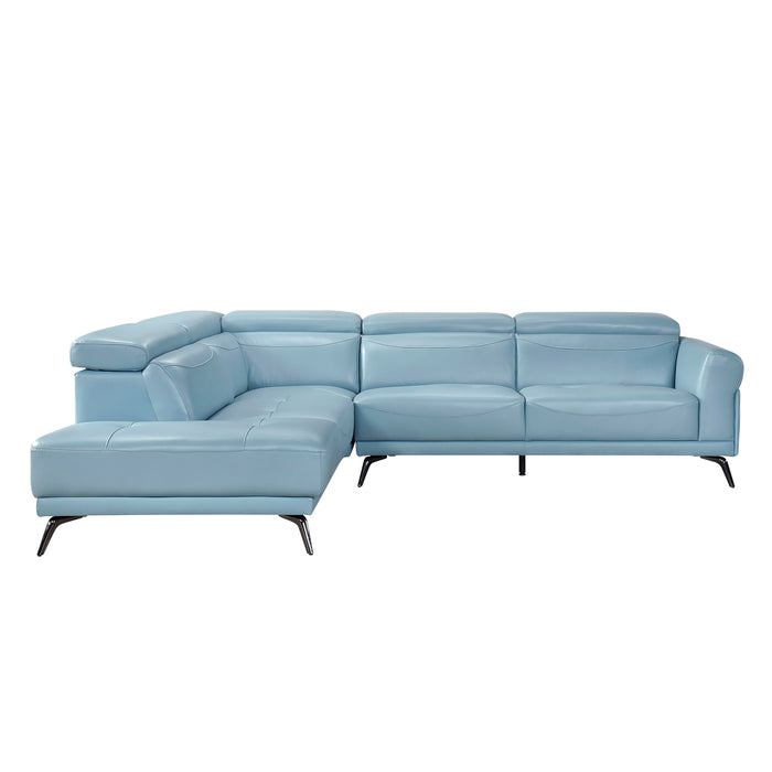 Giselle - (2)2-Piece Sectional with Left Side Chaise