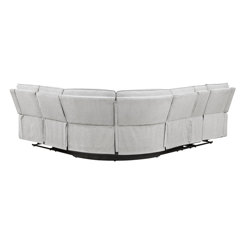 Thorne - (3)3-Piece Reclining Sectional with Left Console