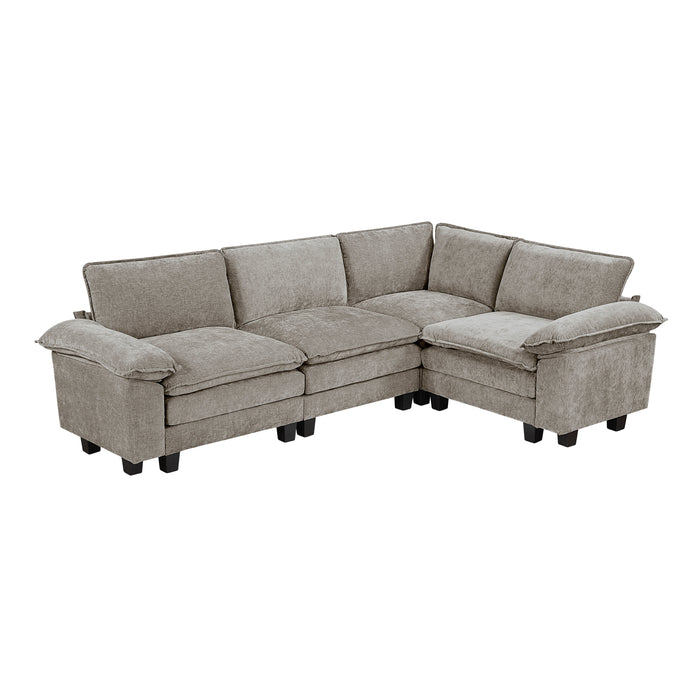 Dublin - (5)4-Piece Modular Sectional